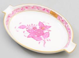 Herendi Apponyi lila hamuzó, jelzett, hibátlan, 13,5x9 cm