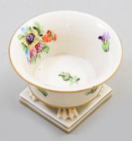 Herendi fűszerkínáló, körmös lábakon, jelzett, hibátlan, d: 7,5 cm, m: 5 cm