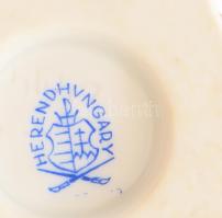 Herendi fűszerkínáló, körmös lábakon, jelzett, hibátlan, d: 7,5 cm, m: 5 cm