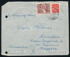 1951 Estoril, [1951.] XII. 16., vitéz nagybányai Horthy Miklós (1868-1957) saját kézzel írt levele, ...