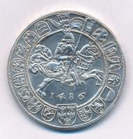 Ausztria / Tirol 1953. 1G "Zsigmond főherceg" Ag utánveret, az 1486. 1 Guldiner (Hall) min...