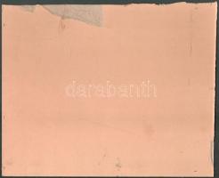 Jelzés nélkül: Vízparti táj. Olaj, karton, 27×34 cm