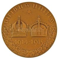 Osztrák-Magyar Monarchia 1915. "Gott mit uns / Viribus unitis 1914-1915" Ferenc Józsefet é...