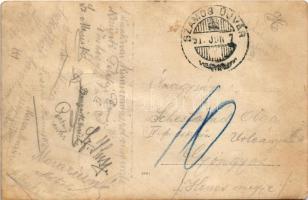 Désakna, Ocna Dejului (?); Thoroczkay László szállodája és vendéglője, utcakép / hotel and restauran...