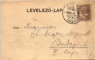 1900 Bozovics, Bozovici; Maria Theresia Kaserne / Mária Terézia kaszárnya / Maria Theresia military ...