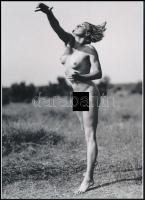 cca 1953 André de Dienes (korábban Ikafalvi-Dienes Andor György) (1913-1985) magyar - amerikai fotóriporter és fotóművész felvétele (Dobás), 1 db modern nagyítás, jelzés nélkül, 21x15 cm