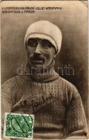 1929 V upomínku na pravní uzlet aeroplanu Wrightova v Praze / Wright Prágában, az első leszállás emlékére / Wright in Prague. TCV card (EB)