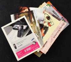 Kb. 100 db MODERN reklám motívum képeslap / Cca. 100 modern advertisement motive postcards