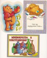 21 db MODERN humoros üdvözlő képeslap / 21 modern humour greeting art postcards