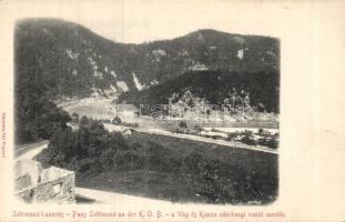 Sztrecsnó pass with Kassa-Oderberg railway