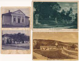 21 db RÉGI város képeslap a történelmi Magyarország területéről, közte néhány külföldi, vegyes minős...