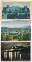 21 db RÉGI külföldi város képeslap vegyes minőségben / 21 pre-1945 foreign town postcards in mixed q...