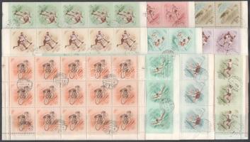 1953 Népstadion sor teljes 25-ös hajtott ívekben