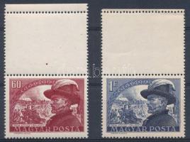 1950 Bem 60f és 1Ft felül üres mezővel