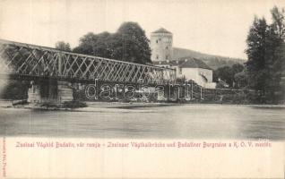 Zsolna Budatin castle with the Kassa-Oderberg railway bridge