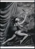 cca 1985 Saudek, Jan (1935-) cseh fotóművész felvétele, 1 db modern nagyítás, jelzés nélkül, 21x15 cm