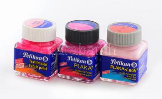 Pelikan 3 darab akril festék.