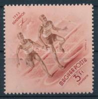 1953 Népstadion 3Ft javítás után ferdén visszaforrasztott csillag a vízjelben