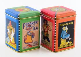 2 darab teás doboz, m: 10 cm