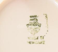 Zsolnay 4 darab kis tálka, jelzett, hibátlan, d: 6 cm