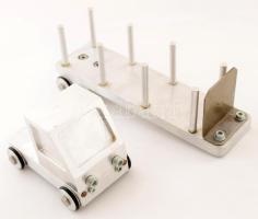 Gyáriparos kamion makett, h: 27 cm