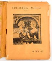 1902 Collection Bardini. Catalogue des objets d'art antiques, du Moyen Age et de la Renaissance...