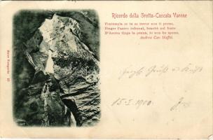 1900 Varone, Ricordo della Grotta, Cascata Varone / cave (EK)
