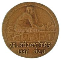 1987. "Farbaky István - Országos Magyar Bányászati és Kohászati Egyesülete / 75. Közgyűlés Ózd&...