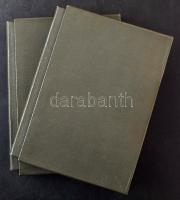 2 db közepes berakó 8 vastag fekete lappal, szürke borítóval, tokkal, bennük pár száz régi USA bélye...