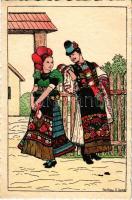 Mezőkövesdi magyar népviselet / Hungarian folklore from Mezőkövesd s: Szilágyi G. Ilona