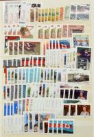 KANADA 298 dollár névértékű önálló érték, teljes sorok, stb. kifogástalan postatiszta (postázható) a...