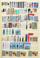 KANADA 298 dollár névértékű önálló érték, teljes sorok, stb. kifogástalan postatiszta (postázható) a...