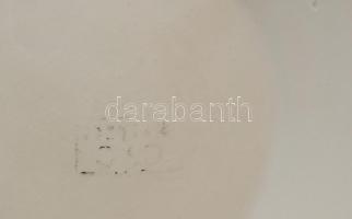 Biszkvit porcelán női akt, kopással, m: 23,5 cm