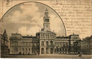 1901 Arad, Városháza. Römmler &amp; Jonas / town hall (EB)