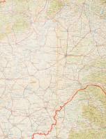 1940 Csonka-Magyarország áttekintő térképe, rajta a visszatért Felvidékkel, Kárpátaljával és Észak-E...