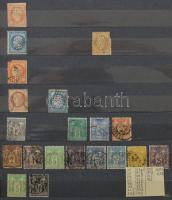 25 x 25 cm 10 vastag fekete lapos berakó benyomott Parlament mintával, tokkal sötétzöld színben, jó ...