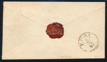 1867 2kr + 3kr levélen "POZSONY" - "BUDA", kiállítási minőségben