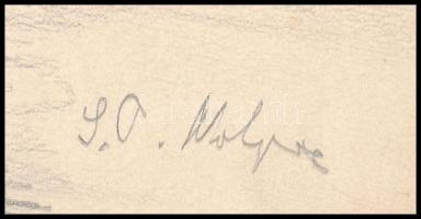 Nolipa István Pál (1907-1986): Nógrádi vár kapuja, 1929. Ceruza, papír. Jelzett. 21,5x27,5 cm. Rendk...