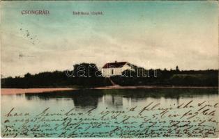 1911 Csongrád, Holt Tisza részlet. Bozó és Justin kiadása (EB)