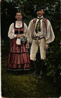 Magyar-székely pár / Székler Paar (Sibenbürgen) / Transylvanian folklore (EB)