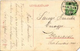 1911 Keszthely, Sziget fürdő. W. L. Bp. 1. (EB)