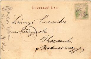 1907 Selmecbánya, Schemnitz, Banska Stiavnica; Honvéd szobor. Joerges özv. és fia kiadása / military...