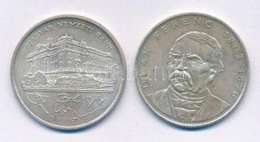 1993. 200Ft Ag "MNB" + 1994. 200Ft Ag "Deák" T:XF patina
Adamo F13, F13.1