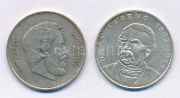 1947. 5Ft Ag "Kossuth" + 1994. 200Ft Ag "Deák" T:VF,XF patina
Adamo F8.1, F13.1