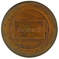 1931. "Pesti Magyar Kereskedelmi Bank T.S.E. - 1911-1931" bronz díjérem. Szign.: Ligeti Mi...