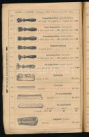 1901 Fehér és Serény bőrkereskedés és czipőfelsőrészgyártás Budapest. Árjegyzék bőrök, czipőfelsőrés...