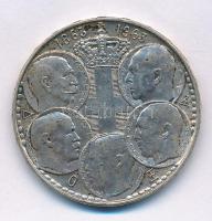 Görögország 1963. 30Dr Ag "Centenárium - Öt király" T:XF patina Greece 1963. 30 Drachmai Ag "100th Anniversary of the Five Greek Kings" C:XF patina Krause KM#86