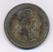 1930. 5P Ag "Horthy jobbra" T:F patina Adamo P8