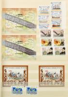 1998-2003 Gyűjtemény 16 lapos A4-es Schaubek berakóban, általában 2 példányos anyag sok emlékívvel (Névérték 56.000, az emlékívek nincsenek számolva)