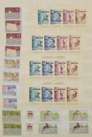 1998-2003 Gyűjtemény 16 lapos A4-es Schaubek berakóban, általában 2 példányos anyag sok emlékívvel (...